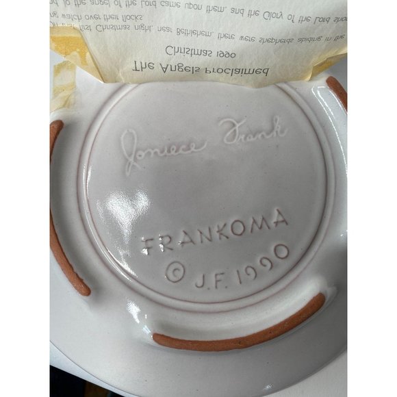 Frankoma XMas Plate 1990 - Picture 5 of 12